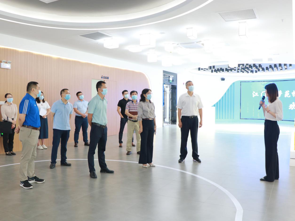 市领导带队调研江门“侨梦苑”核心区